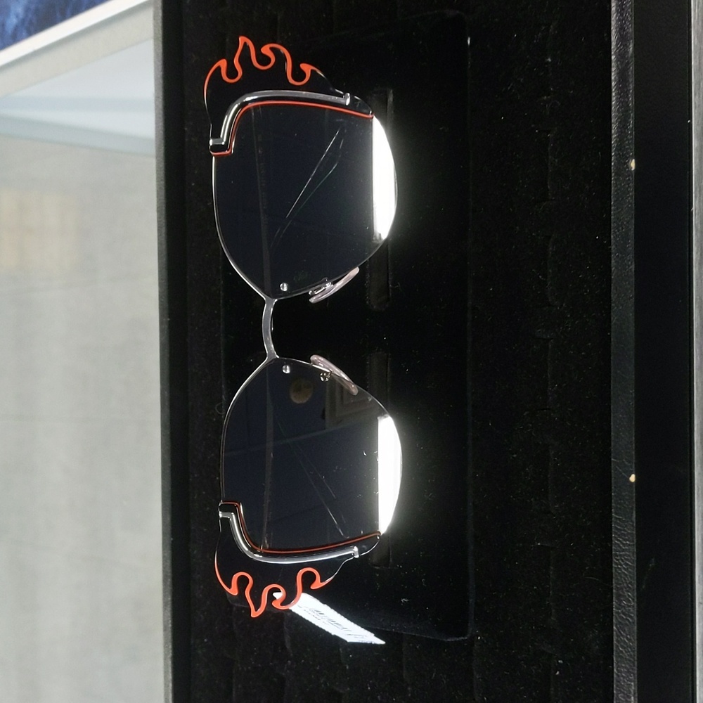 Prada 59VS flame cateye sunglasses,